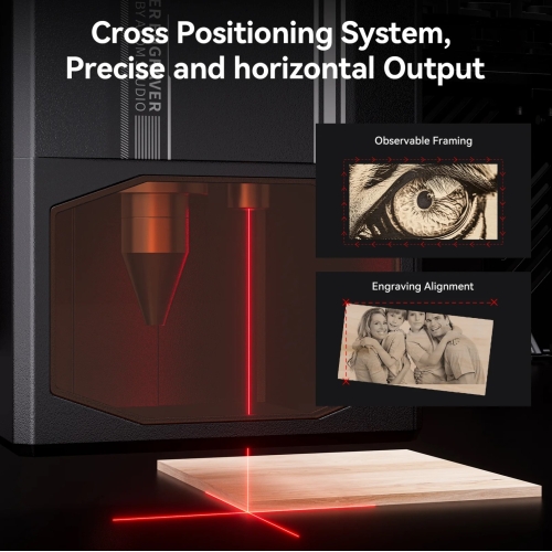 Lézer plotter  gravírozó gép Atomstack A70 Pro 85x80cm 70W